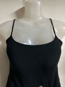 Black Spaghetti Strap Tank Top