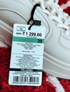 Women Cream Platform Sneakers