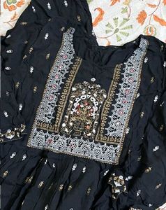 Black kurta