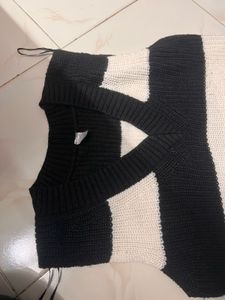 Striped Knit Sweater