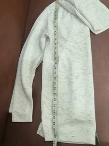 Trendy Fashionable Men's Cream Full Sleeve Hoodie