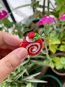 Handmade Crocheted Candy Charm 🧿