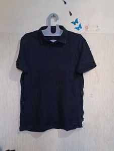 Classic Navy Blue Polo T-Shirt