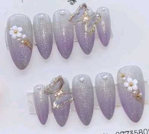 3 piece Elegant Press-On Nail Set
