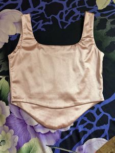 Satin Corset Top