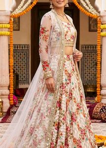 Beautiful heavy ambroided lehenga choli 😍