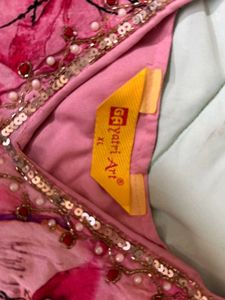 Beautiful Pink Floral Kurta Set