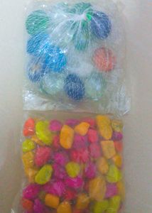 DIY Craft Supplies: Shells, Beads &amp; Stones combo
