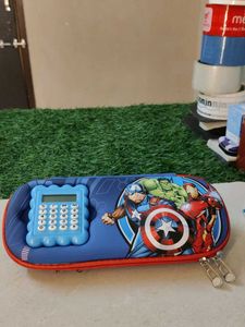 Avengers Pencil Case with Calculator