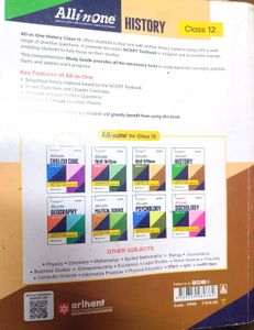 All in One History Class 12 - CBSE Exams 2025