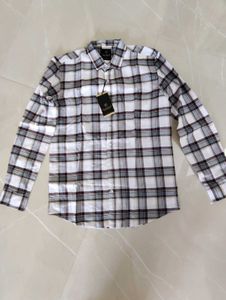 Gaz America Men's Full Sleeve Cotton Checkered Cas