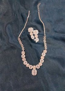 AD stone necklace Set