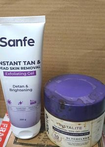 Combo Sanfe Tan Removal Exfoliating Gel & Cream