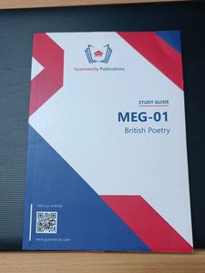 IGNOU MA English Books MEG 01, 02 03,04