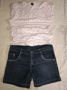 Combo Of Top And Short