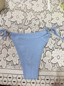 Sky Blue String Bikini Set