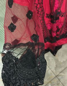 Stunning dark pink kurti