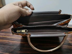 Unique Paisley Print Handbag