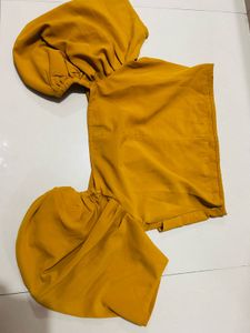 Stylish Mustard Yellow Blouse