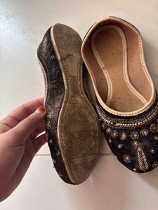 Embellished Juttis - Set of 3 Pairs