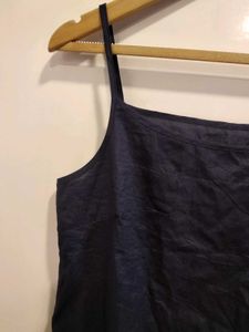 Navy blue slip