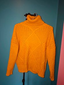 Cozy Cable Knit Turtleneck Sweater