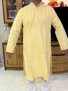 Men's Yellow Kurta