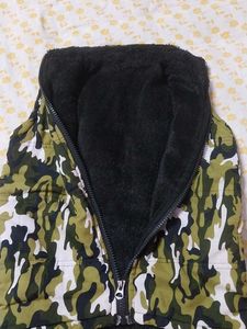 Camouflage Puffer Vest