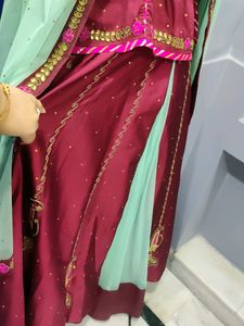 Beautiful Hand Work Designer Rajputi Poshak