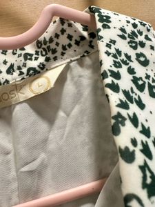 Chic Floral Print Pleated Dress