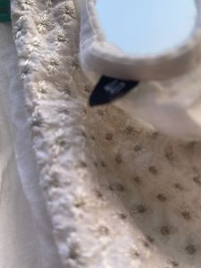 White Embroidered Cotton Kurta