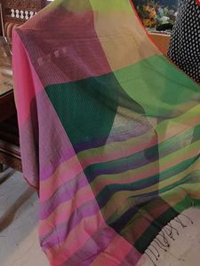 Handcrafted new Cotton saree on sale