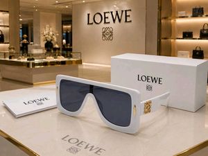 LOEWE White Oversized Sunglasses
