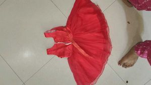 Baby Girl Red Party Dress
