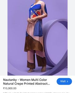 Final Discount 🎉Silk Co-ord Set