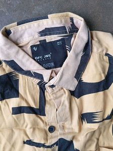 Men's Abstract Print Long Sleeve Shirt