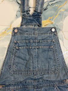 Denim Short Overalls