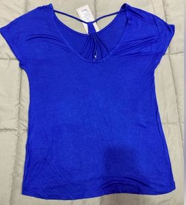 ONLY Casual Regular Sleeves SolidWomen Blue Top