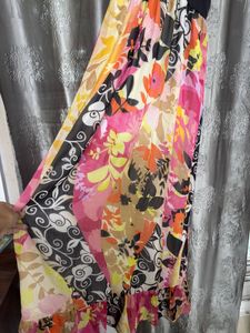 Vibrant Floral Maxi Dress