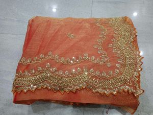 hand work sareee
