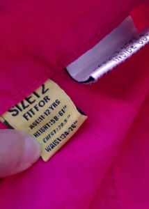 GINI &amp; JONY - Magenta Pink Capris for girls 11-12