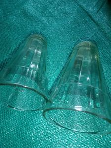Vintage Faceted Glasses (Set of 2)