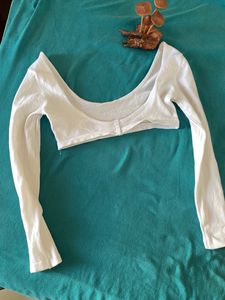 White Bralette Top - 2