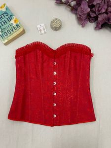 Stunning Red Corset Top