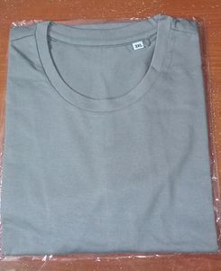 💥New Men's Premium Solid Cotton Grey T-shirt