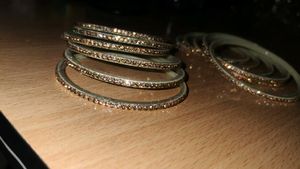 Stackable Beaded Bangles