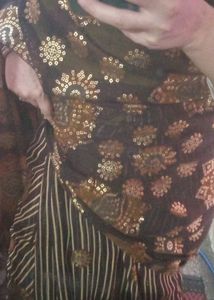 Leheriya Saree With Blouse Piece