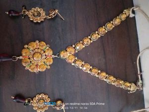 Necklace With Earrings