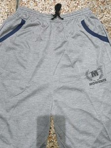 Men's Grey "Moments" Athletic Shorts