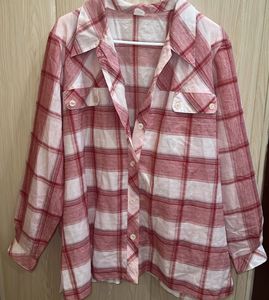 Chic Plaid Button-Up Shirt